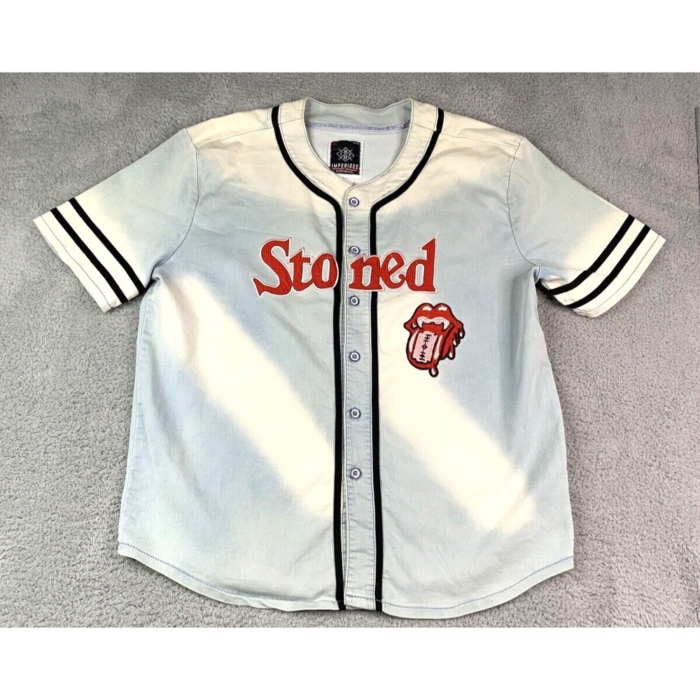 Imperious Rolling Stoned Jersey Shirt Men's XL Baseball Rolling Stoned Rare